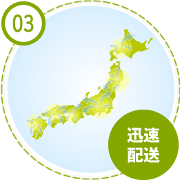 03　迅速配送