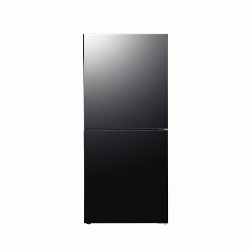 冷蔵庫(110L)2ドア(黒)